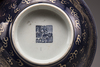 A Chinese powder blue dragon bowl