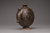 A CHINESE BROWN GLAZED MOON FLASK, LATE MING DYNASTY, 17TH CENTURY