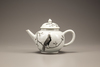 An en grisaille 'pheasant' teapot