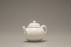 A blanc de chine teapot
