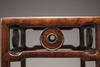 A small Chinese hongmu square stand
