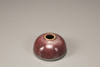 A peach bloom-glazed beehive water pot