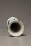 A BLUE AND WHITE FLARING GU VASE, 17TH CENTURY