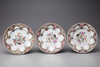 Six famille rose plates