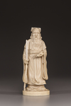 A JAPANESE  BONE CARVING OF JUROJIN 19TH CENTURY