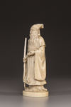 A JAPANESE  BONE CARVING OF JUROJIN 19TH CENTURY