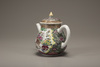 A famille rose teapot and cover