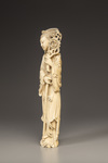 An ivory carving of a maiden