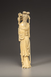 An ivory carving of a maiden