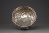 A silver 'carp' bowl, attributed to the Konoike workshop.