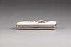 A Japanese carved ivory and shibayama inlaid card case