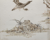 A Chinese ‘Qianjiang’-style porcelain plaque