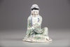 A Chinese famille rose Guanyin
