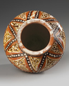 A SAMANID SLIP-PAINTED POTTERY JAR, 10TH-11TH CENTURY