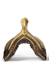 FINELY DECORATED WOOD SADDLES AND A FELT SADDLE COVER, CENTRAL ASIA, 19TH CENTURY