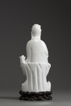 A Dehua white-glazed Guanyin