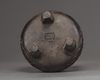 A Chinese large bronze Islamic-market tripod censer