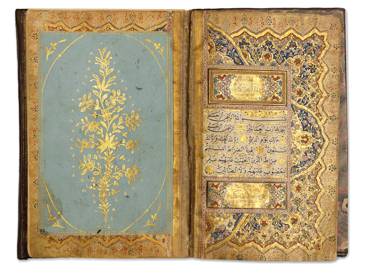 AN ILLUMINATED QURAN, OTTOMAN TURKEY, 18TH CENTURY