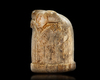 A CARVED IVORY CHESS PIECE, EGYPT OR IRAQ, 10TH-11TH CENTURY