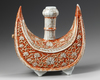 A CHINESE IRON-RED PILGRIM FLASK FOR THE ISLAMIC MARKET, 18TH-19TH  CENTURY