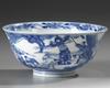 A CHINESE BLUE AND WHITE BOWL, KANGXI (1662-1722)