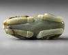A CHINESE GREEN JADE CAMEL, 18TH-19TH CENTURY