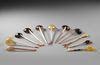 A COLLECTION OF OTTOMAN SHERBET SPOONS, TURKEY, 19TH CENTURY