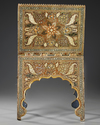 A LAQUER PAINTED QURAN STAND, KASHMIR, 19TH CENTURY