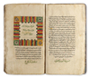 A MANUSCRIPT MAR'AT ALKAYINAT 'MIRROR OF CREATURES' IN OTTOMAN SCRIPT BY HUSSAM AL-DIN IBN KHALIL AL-BURSAWI AL-RUMI, (DECEASED 1042 AH/1632 AD).