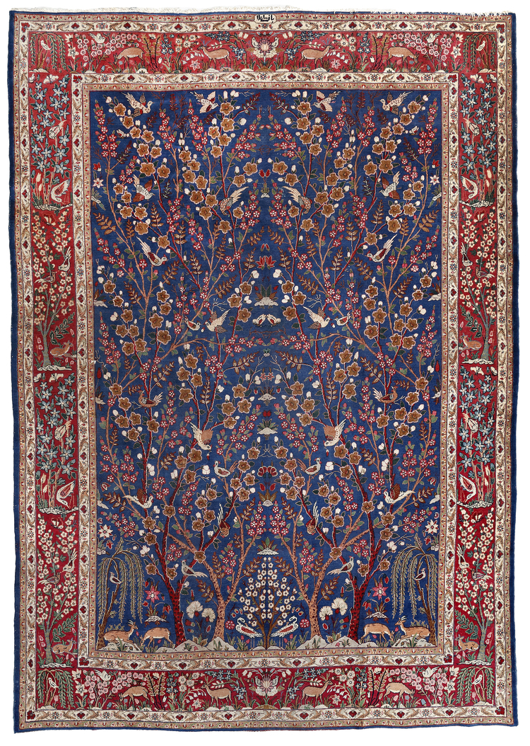 A KERMAN CARPET, PERSIA, EARLY TWENTY CENTURY