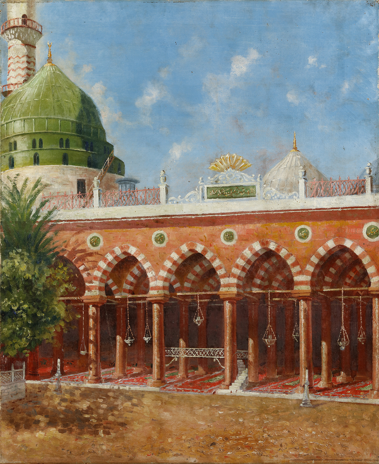 A PAINTING OF MEDINA, OTTOMAN TURKEY, 19TH CENTURY