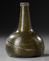 A GERMAN GLASS BOTTLE, 16TH/17TH CENTURY