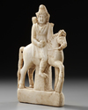 A ROMAN IMPERIAL STATUETTE OF THE GOD MAN ON HORSEBACK, CIRCA 2ND-3RD CENTURY A.D.