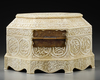AN OTTOMAN INSCRIBED BONE BOX, 20TH CENTURY