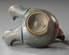 A ROMAN BRONZE OIL LAMP WITH DUCK HEAD, CIRCA 1ST-2ND CENTURY A.D.