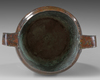 A ROMAN BRONZE CUP WITH TWO HANDLES, CIRCA 1ST/ 2ND CENTURY A.D.