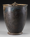 A GREEK BRONZE SITULA, CIRCA 4TH CENTURY B.C.
