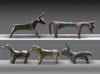 A GROUP OF ANATOLIAN BRONZE BULLS, CIRCA 2ND MILLENNIUM BC