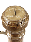 AN EXCEPTIONALLY RARE AND MONUMENTAL OTTOMAN SUNDIAL SENT AS GIFT TO MEDINA, PROBABLY BY SULTAN ABDULHAMID II