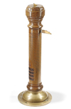 AN EXCEPTIONALLY RARE AND MONUMENTAL OTTOMAN SUNDIAL SENT AS GIFT TO MEDINA, PROBABLY BY SULTAN ABDULHAMID II