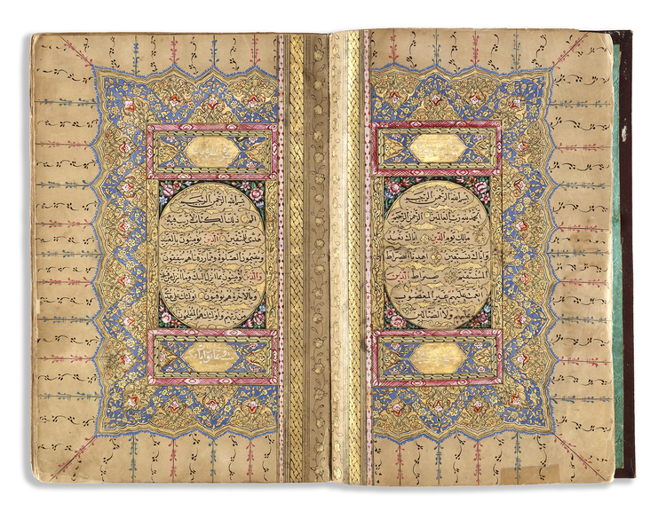 AN ILLUMINATED OTTOMAN QURAN SIGNED MUSTAFA RUSDI, OTTOMAN TURKEY
