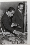 SEVEN OLD PHOTOGRAPHS OF FAISAL I  KING OF IRAQ, DATED 1952