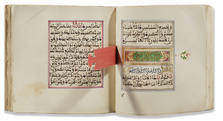 MUHAMMAD BIN SULAYMAN AL-JAZULI (D.1465 AD): DALA'IL AL-KHAYRAT, 18TH CENTURY