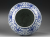 A CHINESE BLUE AND WHITE DRAGON JAR, MING DYNASTY (1368-1644)