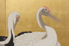 A LARGE JAPANESE SIX-PANEL BYÔBU 屏風 (ROOM DIVIDER) BY GANRYÔ 岸良 (1798-1852)
