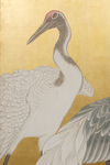 A LARGE JAPANESE SIX-PANEL BYÔBU 屏風 (ROOM DIVIDER) BY GANRYÔ 岸良 (1798-1852)