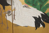 A LARGE JAPANESE SIX-PANEL BYÔBU 屏風 (ROOM DIVIDER) BY GANRYÔ 岸良 (1798-1852)