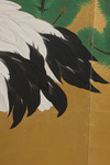 A LARGE JAPANESE SIX-PANEL BYÔBU 屏風 (ROOM DIVIDER) BY GANRYÔ 岸良 (1798-1852)