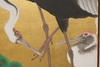 A LARGE JAPANESE SIX-PANEL BYÔBU 屏風 (ROOM DIVIDER) BY GANRYÔ 岸良 (1798-1852)