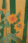 A JAPANESE MID SIZE SIZED BYOBU, EDO PERIOD (1600-1868)